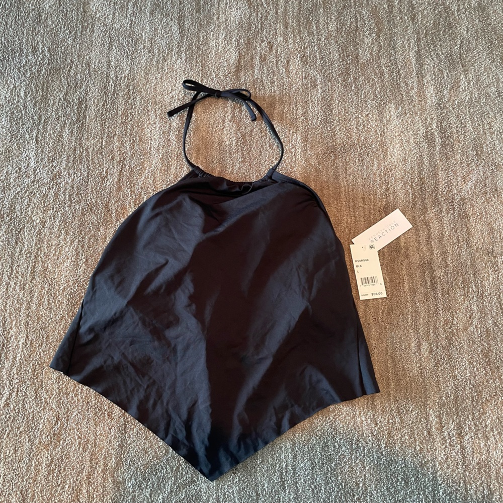 Kenneth Cole womens handkerchief tankini top